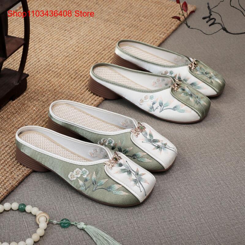 New Embroidered Slippers for H - Ethnic And Fashion ulasan dan harga