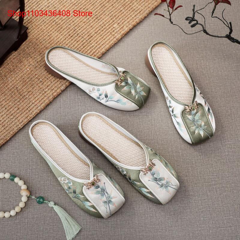 New Embroidered Slippers for H - Ethnic And Fashion ulasan dan harga