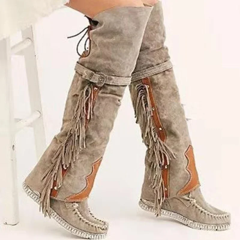 Fashion Bohemia Knee-length Wo - Ethnic And Fashion ulasan dan harga