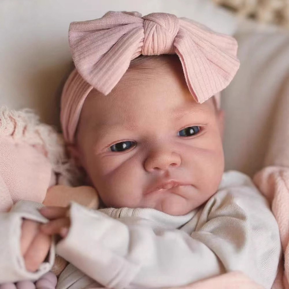 48CM Reborn Silicone Dolls Aug - Ethnic Fashion Model ulasan dan harga