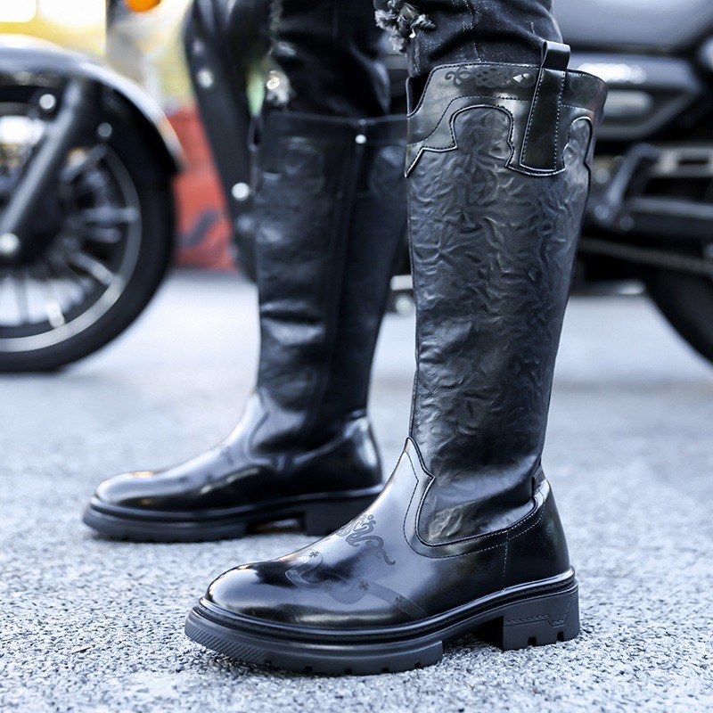 Men's Mid-calf Boots High Qual - Ethnic And Fashion ulasan dan harga
