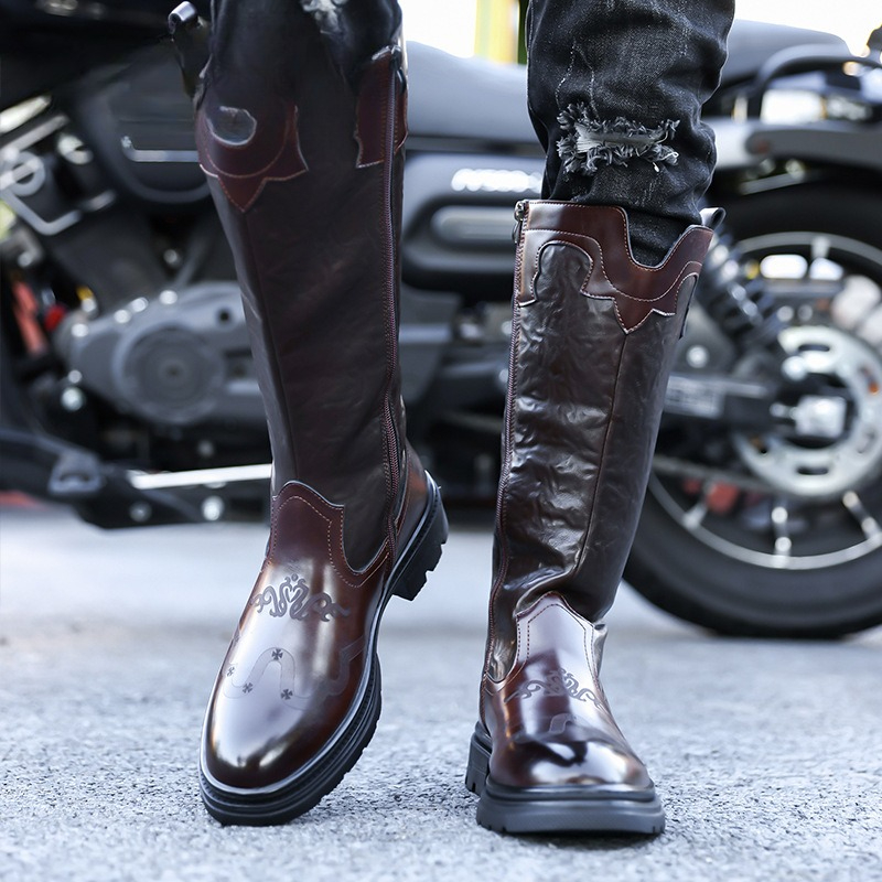 Men's Mid-calf Boots High Qual - Ethnic And Fashion ulasan dan harga