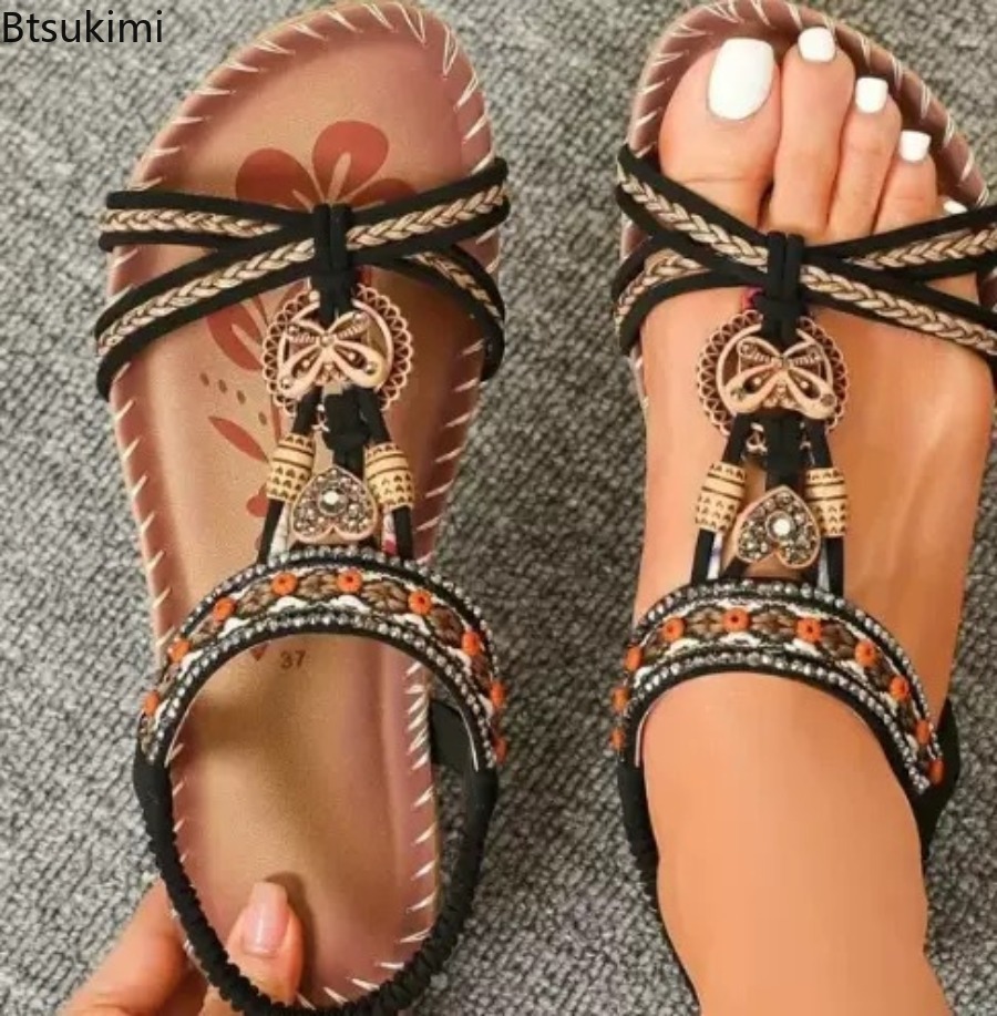 Women Bohemian Sandals Outdoor - Ethnic And Fashion ulasan dan harga