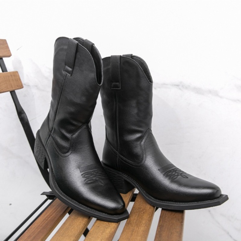 Men Boots Classic Embroidery W - Ethnic And Fashion ulasan dan harga